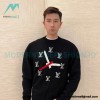Louis Vuitton - 23FW Clock Jacquard Crewneck Sweater