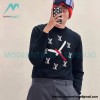Louis Vuitton - 23FW Clock Jacquard Crewneck Sweater