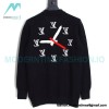 Louis Vuitton - 23FW Clock Jacquard Crewneck Sweater