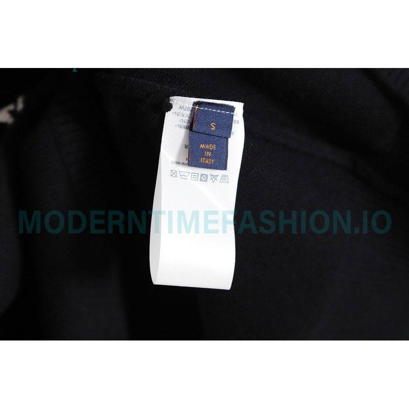Louis Vuitton - 23FW Clock Jacquard Crewneck Sweater