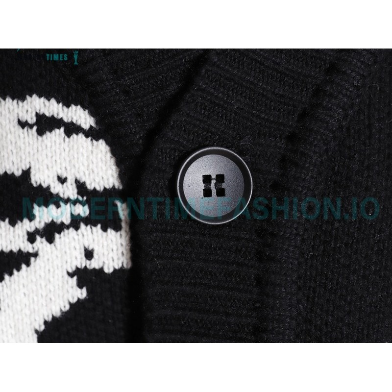 Louis Vuitton - 23FW Leaf Jacquard Cardigan