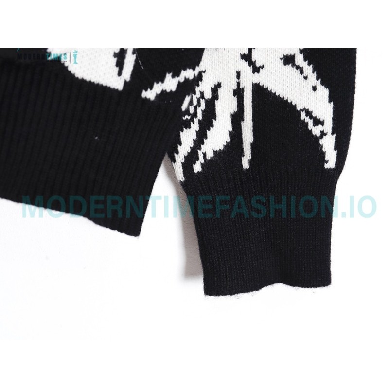 Louis Vuitton - 23FW Leaf Jacquard Cardigan