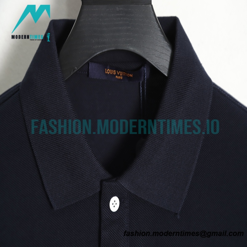 Louis Vuitton - 22SS Pin Embroidery Short Sleeve Polo Shirt