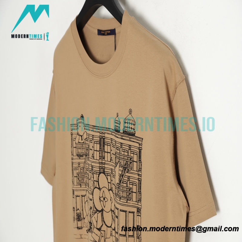 Louis Vuitton - 23ss Sun Flower Print Short Sleeve