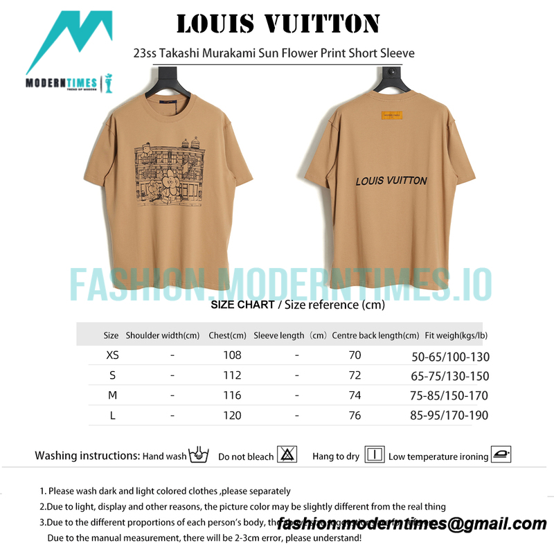 Louis Vuitton - 23ss Sun Flower Print Short Sleeve