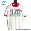 Louis vuitton - Color Contrast Edge Logo Knitted Short Sleeve