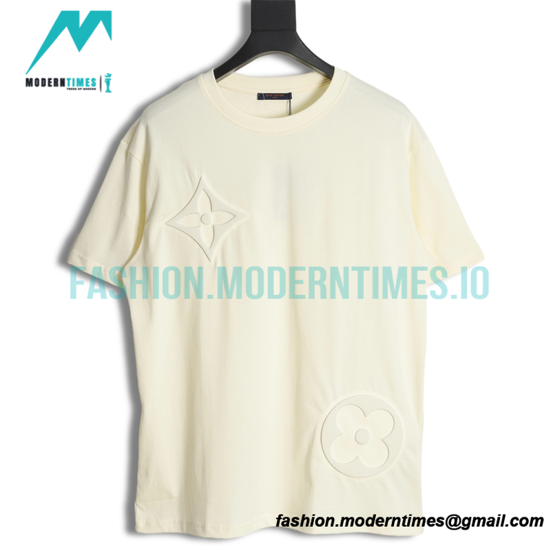 Louis vuitton - Embossed Print Short Sleeve