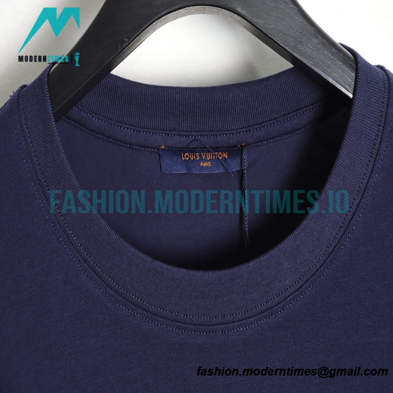 Louis vuitton - Embossed Print Short Sleeve