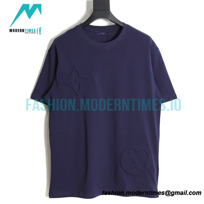 Louis vuitton - Embossed Print Short Sleeve