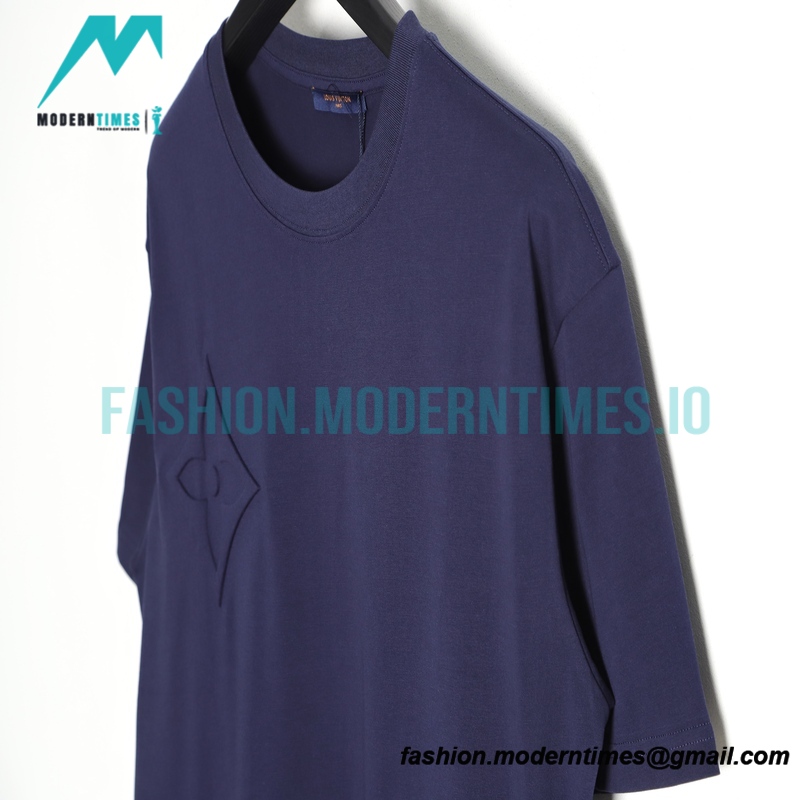 Louis vuitton - Embossed Print Short Sleeve