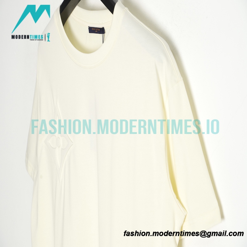 Louis vuitton - Embossed Print Short Sleeve