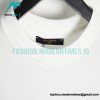 Louis Vuitton - Letter Foaming Logo Short Sleeve T-shirt