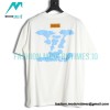 Louis Vuitton - Letter Foaming Logo Short Sleeve T-shirt