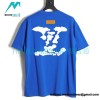 Louis Vuitton - Letter Foaming Logo Short Sleeve T-shirt