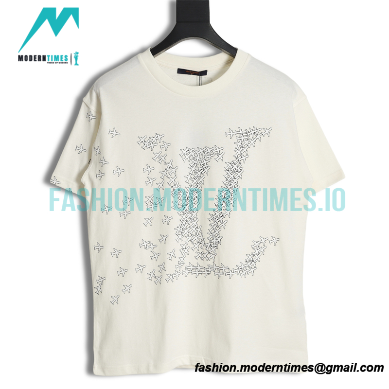 Louis Vuitton - Classic Small Aircraft Print Short Sleeve