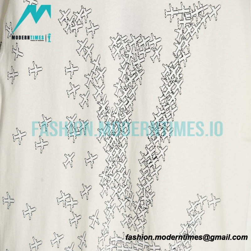 Louis Vuitton - Classic Small Aircraft Print Short Sleeve