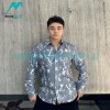 Louis Vuitton - 23SS Full Leaf Print Silk Shirt