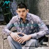 Louis Vuitton - 23SS Full Leaf Print Silk Shirt