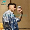 Louis Vuitton - 23SS Full Leaf Print Silk Shirt