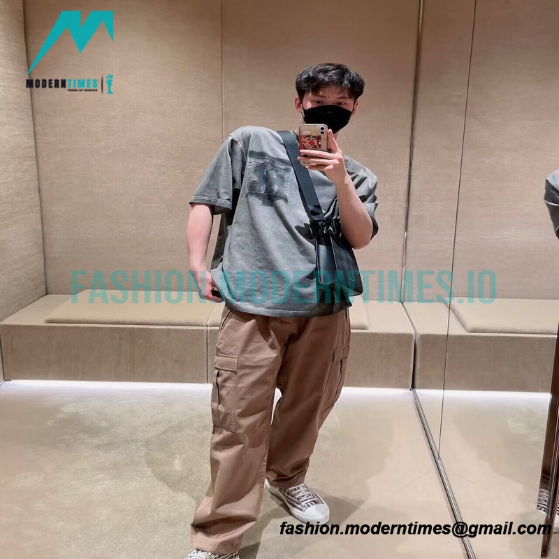 Louis Vuitton - 23SS Full Leaf Print Silk Shirt