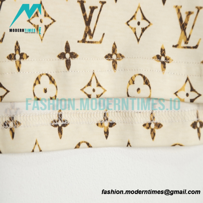 Louis Vuitton - 23ss Mottled Presbyteria Full Print Short Sleeve