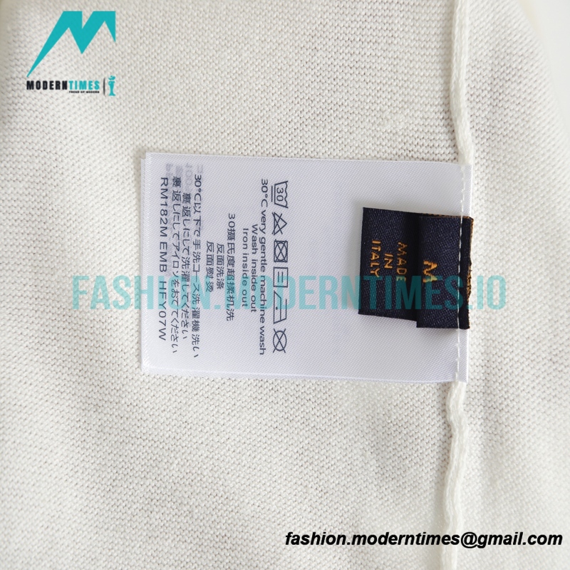Louis Vuitton - Green Label Jacquard Knit Short Sleeve T-shirt