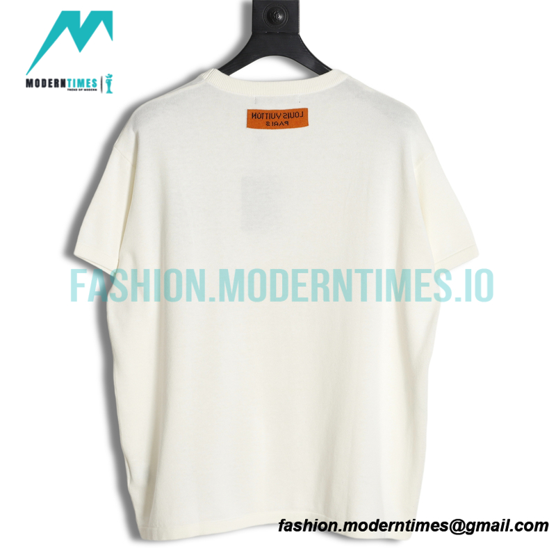 Louis Vuitton - Green Label Jacquard Knit Short Sleeve T-shirt