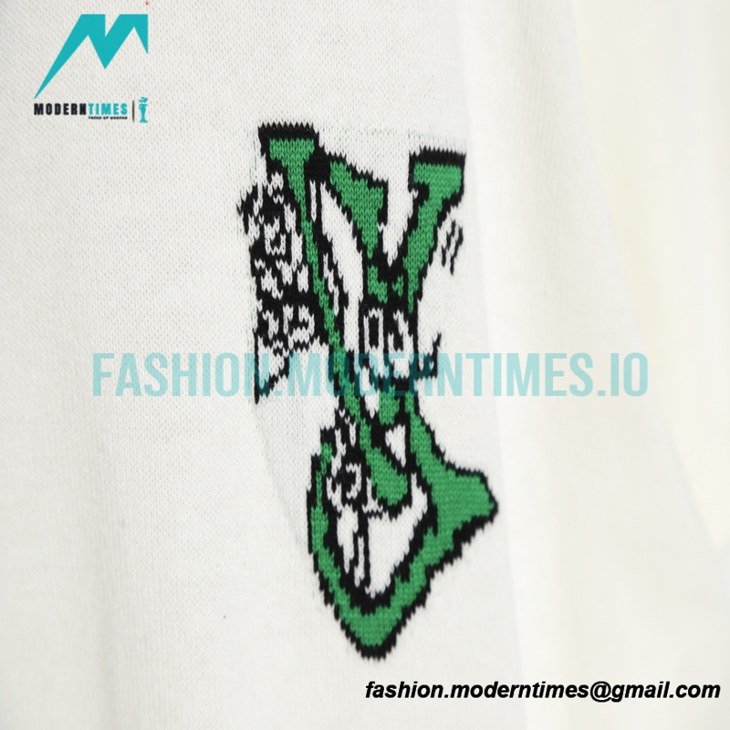 Louis Vuitton - Green Label Jacquard Knit Short Sleeve T-shirt