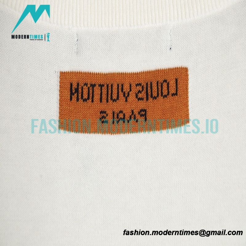Louis Vuitton - Green Label Jacquard Knit Short Sleeve T-shirt