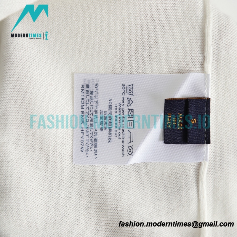 Louis Vuitton - Inlaid Flame Jacquard Knitted Short Sleeve T-shirt
