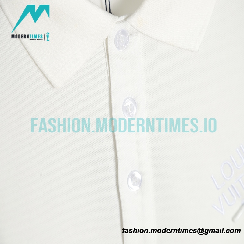 Louis Vuitton - 23ss Brooch Polo Short Sleeve