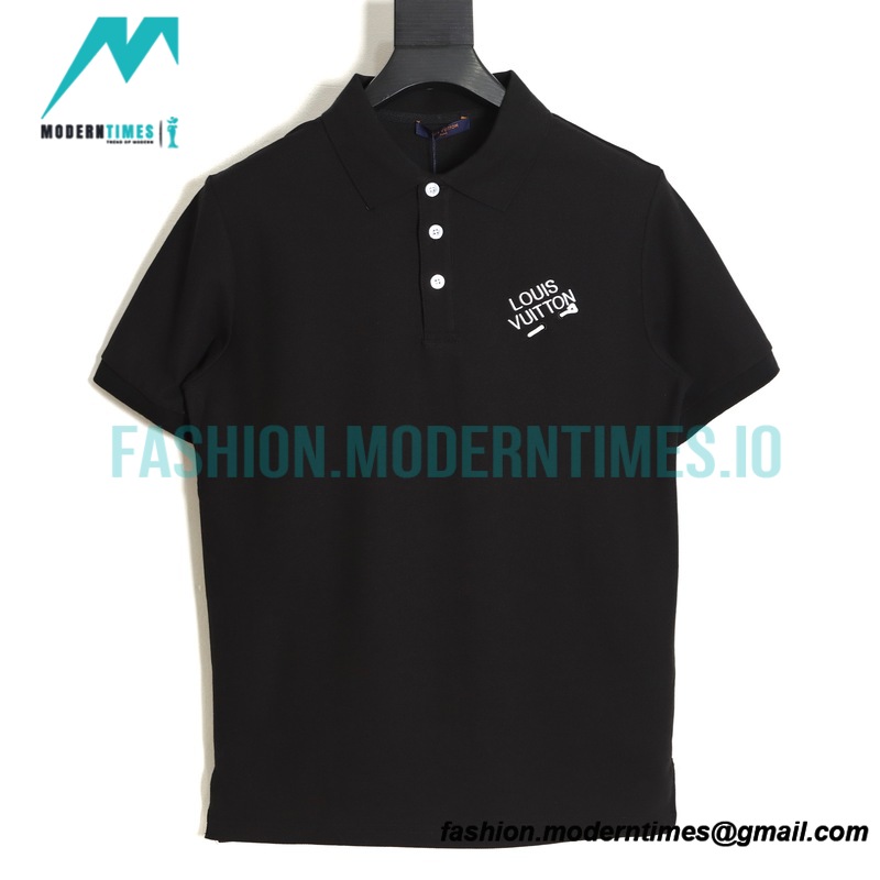 Louis Vuitton - 23ss Brooch Polo Short Sleeve