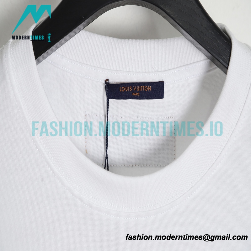 Louis Vuitton - Aircraft Sketch Print Short Sleeve