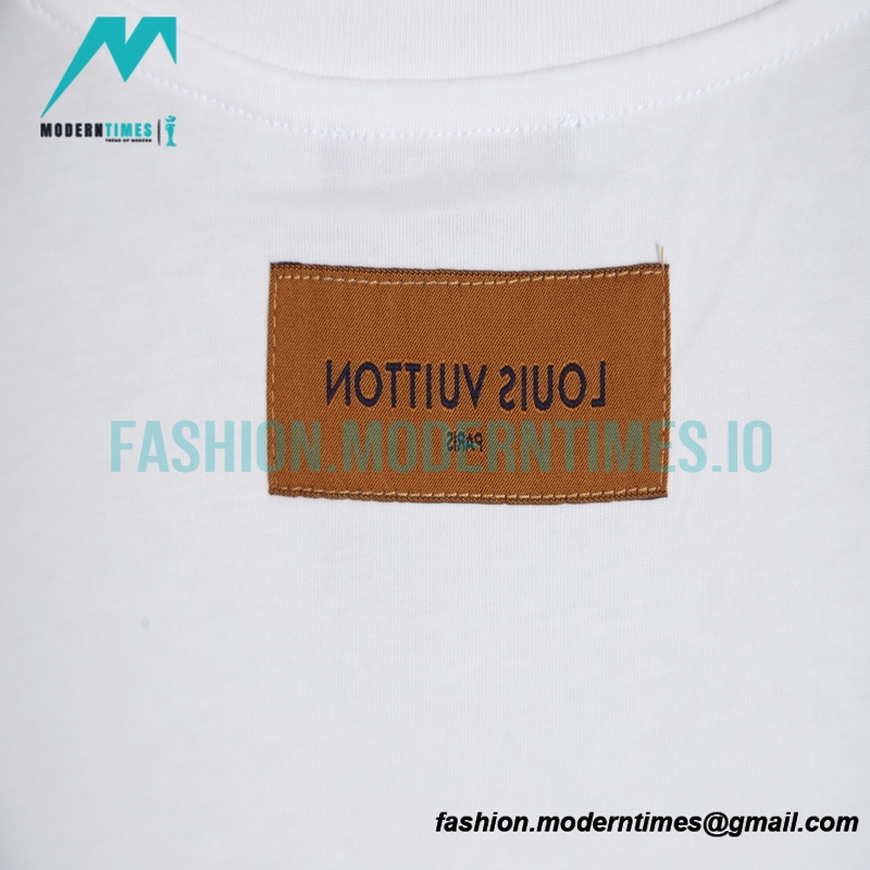 Louis Vuitton - Aircraft Sketch Print Short Sleeve