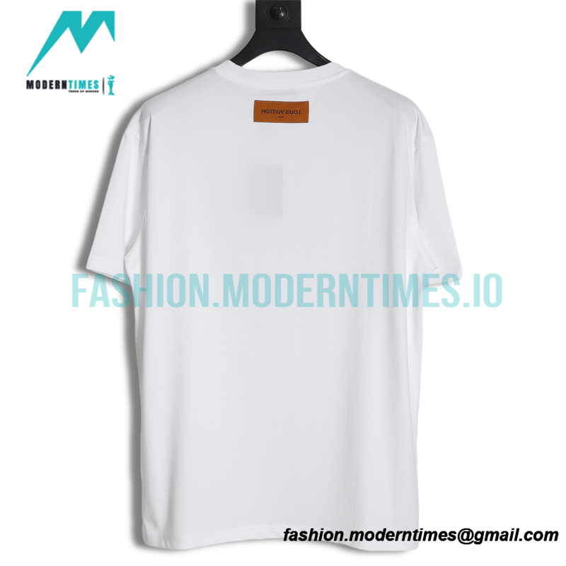Louis Vuitton - Aircraft Sketch Print Short Sleeve