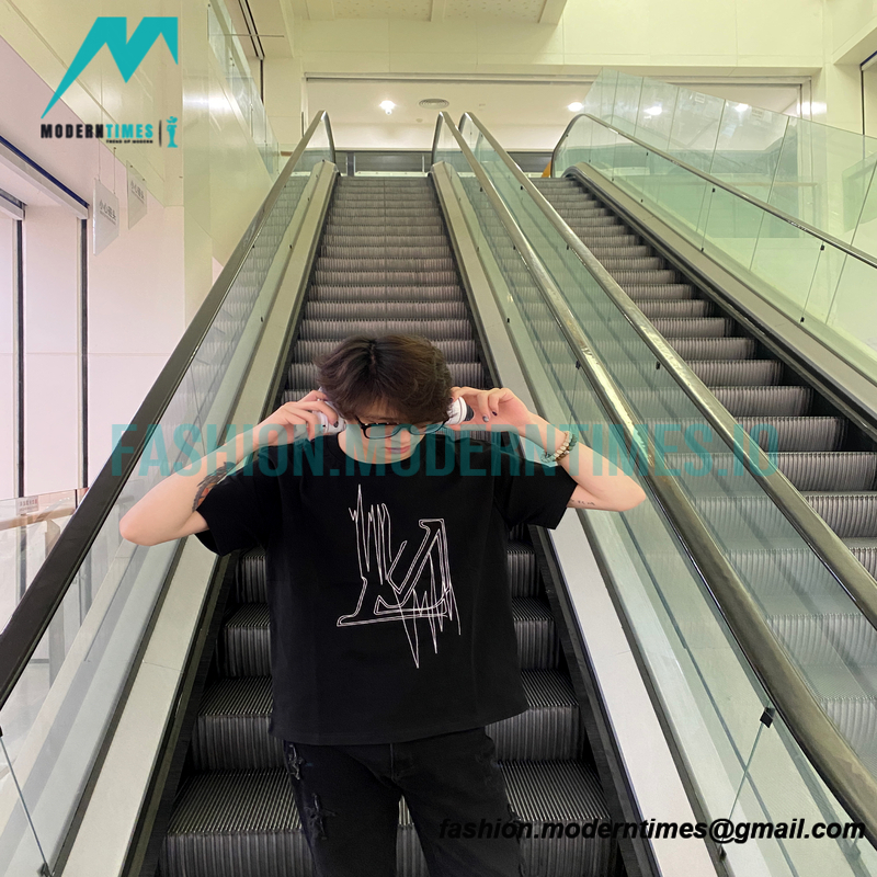 Louis Vuitton - 23SS Line Embroidered Short Sleeve T-shirt