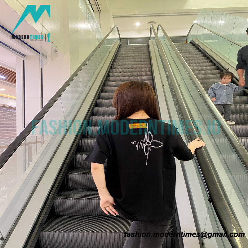 Louis Vuitton - 23SS Line Embroidered Short Sleeve T-shirt