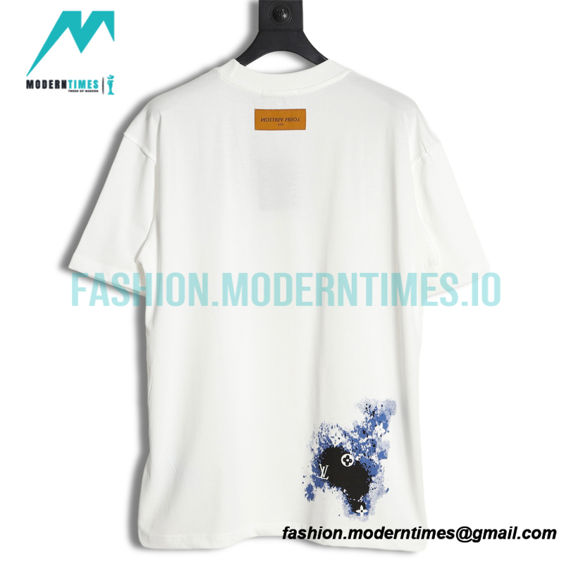 Louis Vuitton - Starry Sky Airbrushed Short Sleeve T-shirt