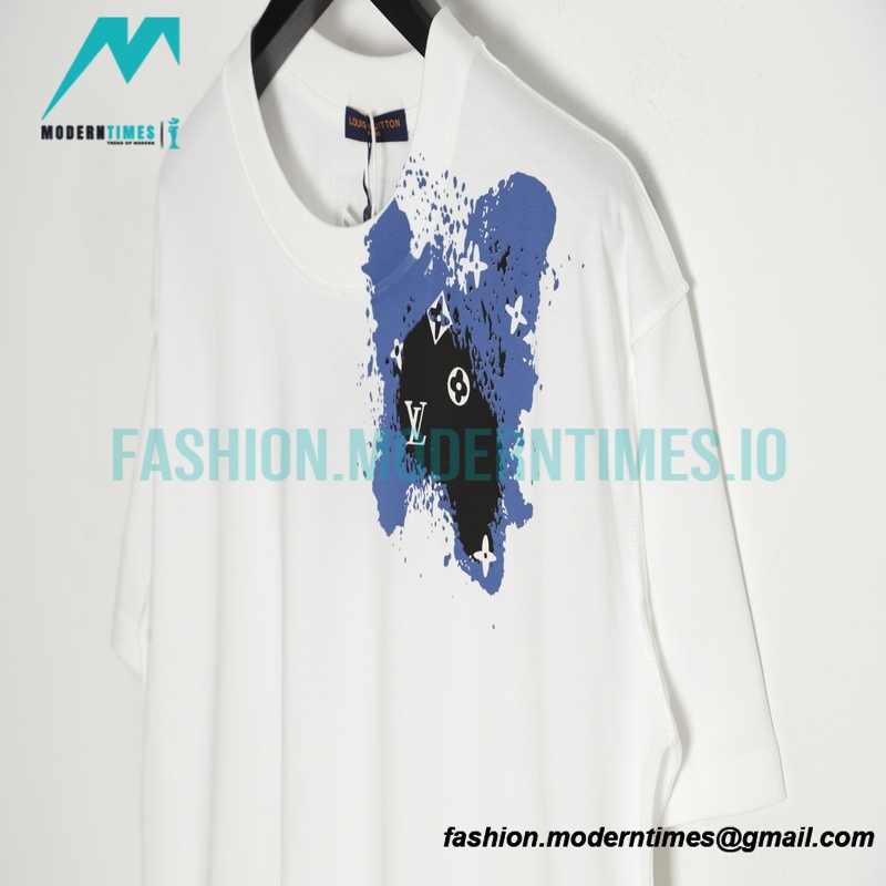 Louis Vuitton - Starry Sky Airbrushed Short Sleeve T-shirt