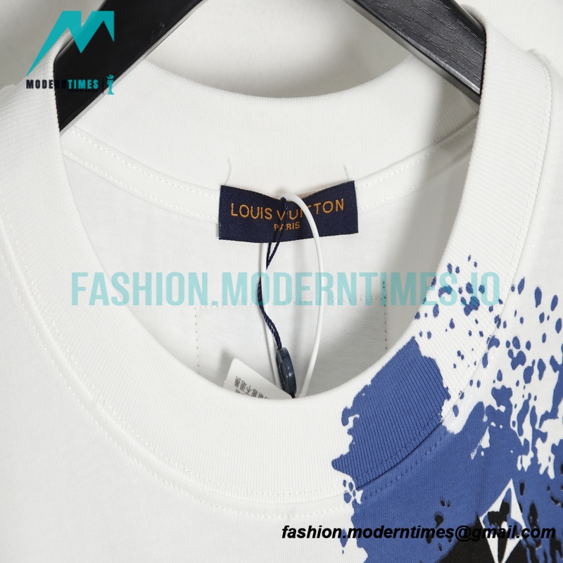 Louis Vuitton - Starry Sky Airbrushed Short Sleeve T-shirt