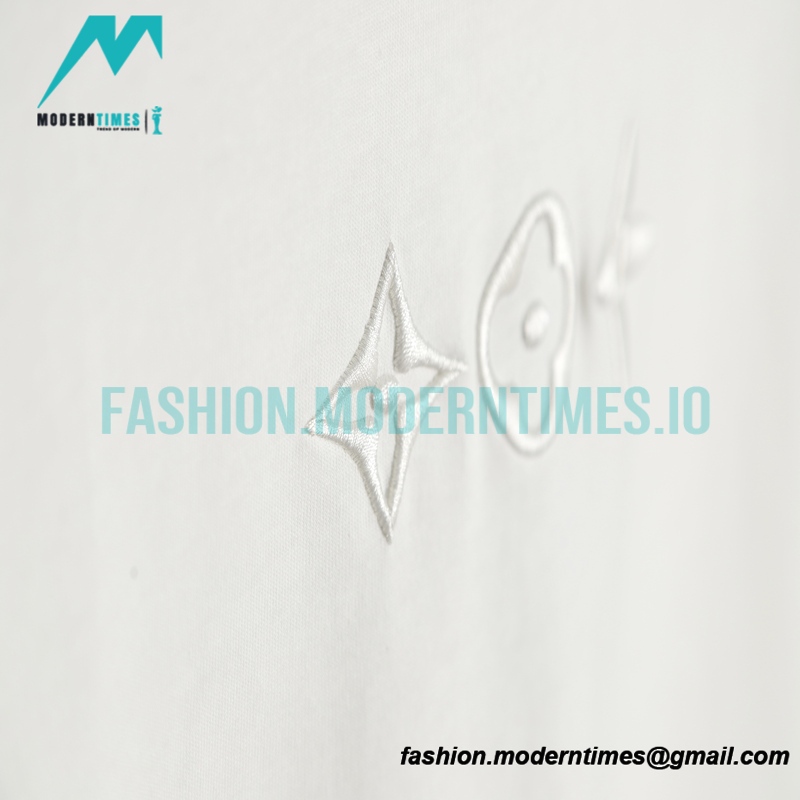 Louis Vuitton - 23FW New Three-flower Embroidered Short Sleeve