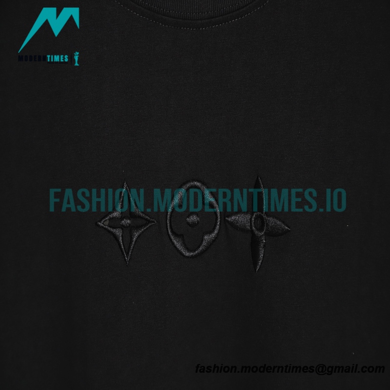 Louis Vuitton - 23FW New Three-flower Embroidered Short Sleeve