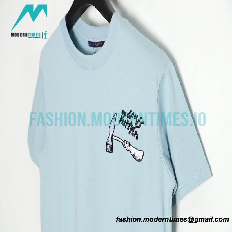 Louis Vuitton - 23ss Hammer Tool Embroidery Short Sleeve