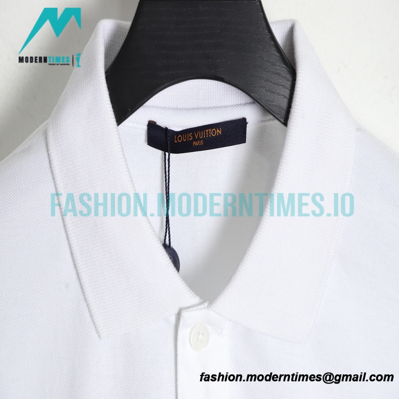 Louis Vuitton - 22ss Chest Embroidery Small label Polo Short Sleeve