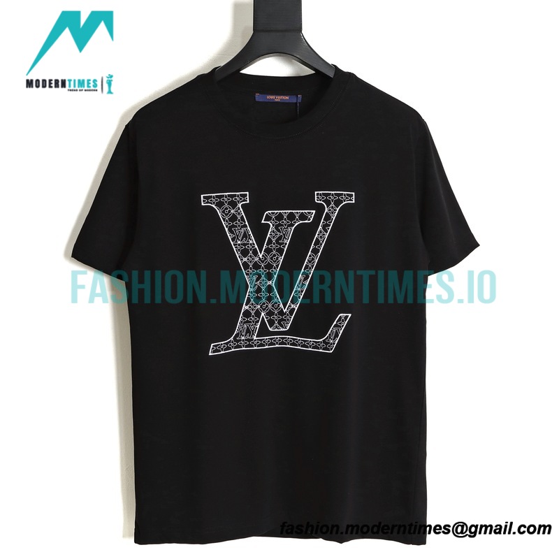 Louis Vuitton - 23ss Presbytery Embroidery Letter Short Sleeve