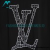 Louis Vuitton - 23ss Presbytery Embroidery Letter Short Sleeve