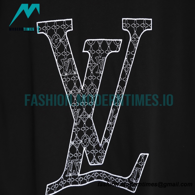 Louis Vuitton - 23ss Presbytery Embroidery Letter Short Sleeve