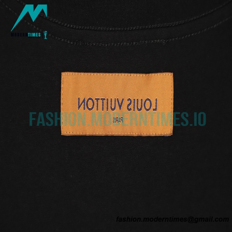 Louis Vuitton - 23ss Presbytery Embroidery Letter Short Sleeve
