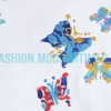 Louis Vuitton - 23ss Butterfly Pattern Embroidered Short Sleeve T-shirt