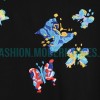 Louis Vuitton - 23ss Butterfly Pattern Embroidered Short Sleeve T-shirt